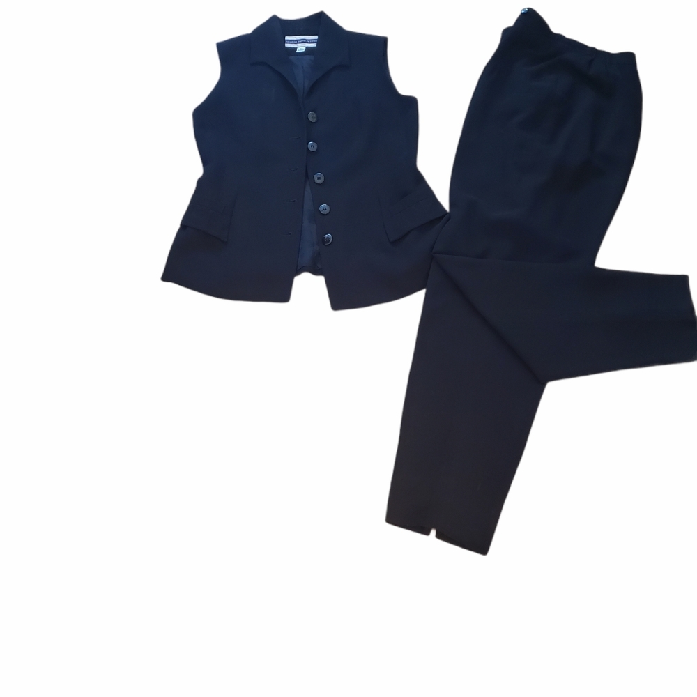 Vintage Amanda Smith Pants Black Suit